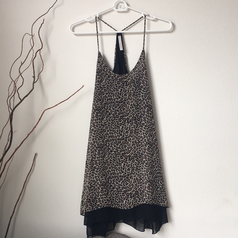 Animal Print Racerback Dress